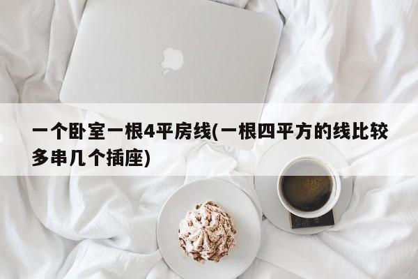 一个卧室一根4平房线(一根四平方的线比较多串几个插座)